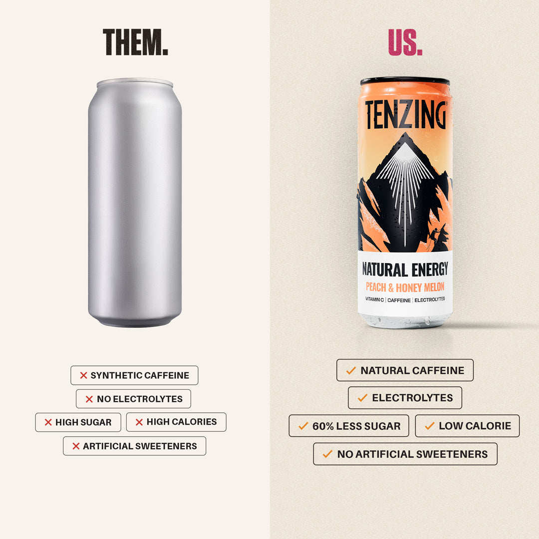 TENZING Peach & Honey Melon (330ml)