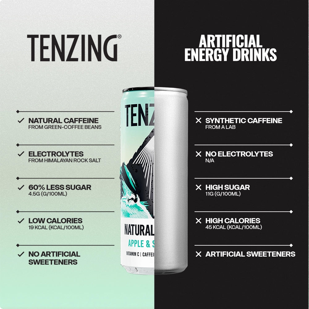 TENZING Apple & Seaberry + BCAA (330ml)
